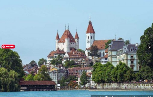 5 Objek Wisata di Thun-Swiss, Kota Kecil dengan Panorama yang Memikat